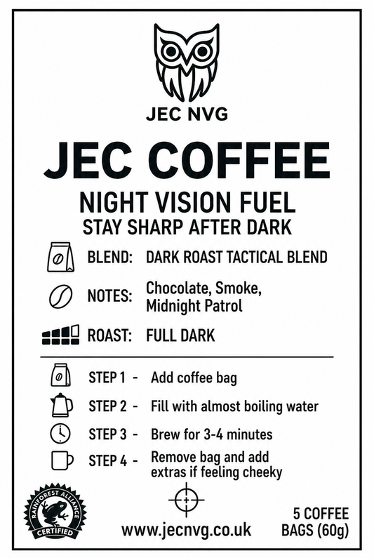 JEC NVG Coffee Bags 60g